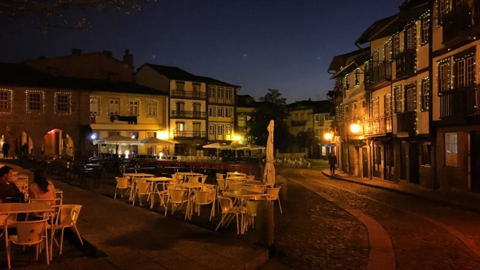 Stadtansicht bei Nacht