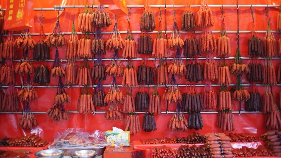 Traditionelles Gericht auf dem Tisch