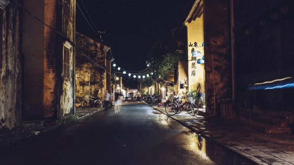 Stadtansicht bei Nacht